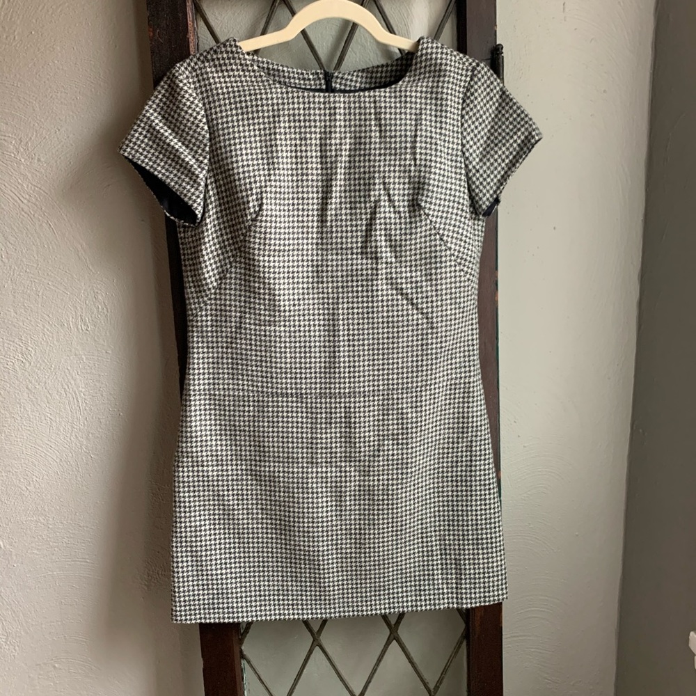 Vintage GAP Premium mini houndstooth dress